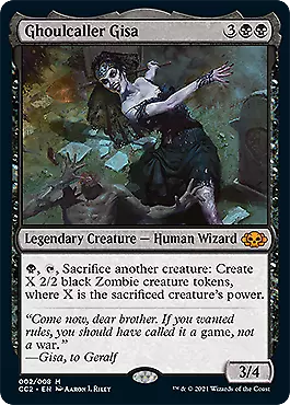 MTG Near Mint Ghoulcaller Gisa - [Commander Collection: Black] • $3.68