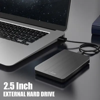 USB 3.0 External Hard Drive Portable Storage HDD For Mac Laptop Smart TV 250GB • £13.49