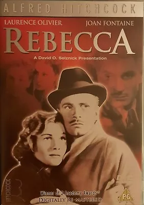 Alfred Hitchcock-Rebecca-DVD Laurence Olivier/Joan Fontaine Digitally Remastered • £6.99