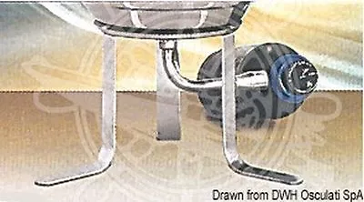 MAGMA Barbecue Stove Support With 3 Legs For Mounting Onto The Floor • $81.69