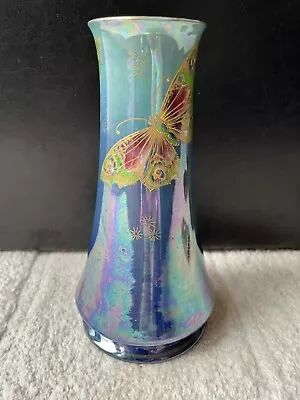 Rare Butterfly Fairyland Lustre Ware Shelley Art Nouveau  Porcelain Fairy Vase • £0.99