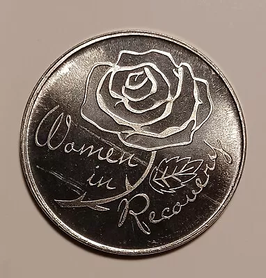 AA Women In Recovery Aluminum Coin Chip Recovery Medallion Alcoholics Anonymous • $1.75