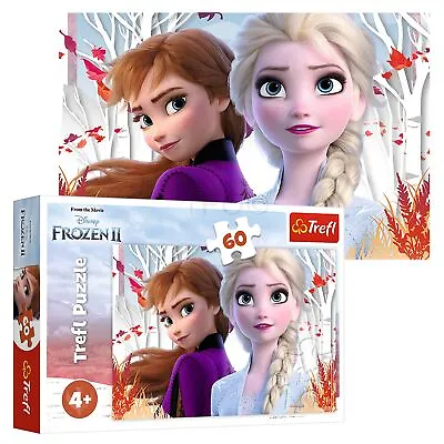 £5.99 • Buy Trefl 60 Piece Kids Large Disney Frozen 2 Enchanted World Of Anna Jigsaw Puzzle