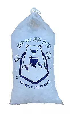 Ice Bags With Drawstring Heavy Duty Commercial Grade (8 Lb Pack 500) • $64.99