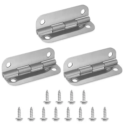 For Igloo Cooler Parts Ultra Durable Stainless Steel Hinges & Screws (3PCS) • $26.25