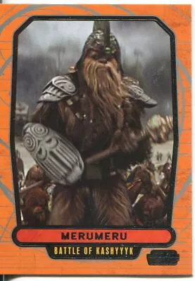 Star Wars Galactic Files 2 Base Card #451 Merumeru • $2.45