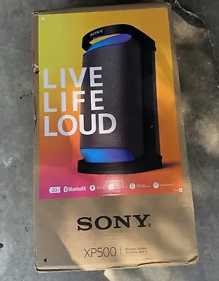 Sony SRS-XP500 X-Series Wireless Portable Bluetooth Karaoke Party Speaker New 🚚 • $267.99