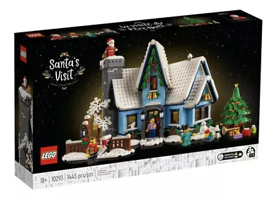 LEGO 10293 Icons Creator Santa’s Visit Christmas Tree New Sealed EXPRESS POST • $209.99