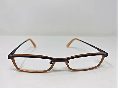 Morel Eyeglasses Frames IM078 51-17-140 Purple/Orange Full Rim C953 • $47.25