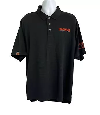 Harley Davidson Motorcycles Myrtle Beach SC Mens Polo Shirt Size XL Black • $17.99
