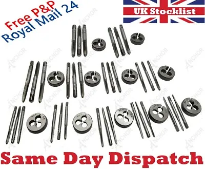 Anchor BA Tap And Die Set First Second Third All Sizes Lathe Engineers Tools • £11.99