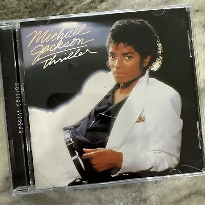 A MICHAEL JACKSON  THRILLER  CD/ EK 66073 Free Shipping • $8.67