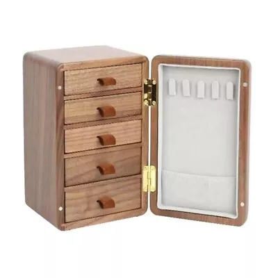 Necklaces Rings 5 Drawers Jewelry Storage Box Display Holder For Women Birthday • $80.39