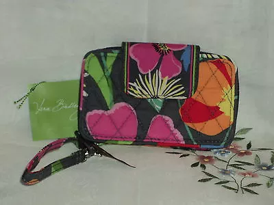 Vera Bradley Jazzy Blooms Smartphone Wristlet  Cotton Multi-Color Floral $44 • $44