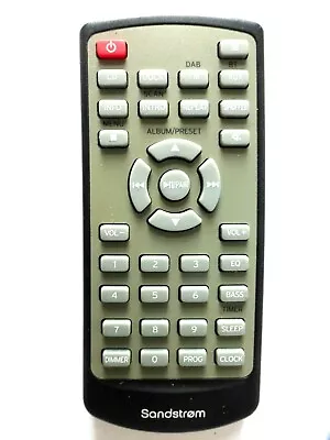 £9.99 • Buy SANDSTROM IPOD SPEAKER DOCK REMOTE CONTROL For SHLIDAB15