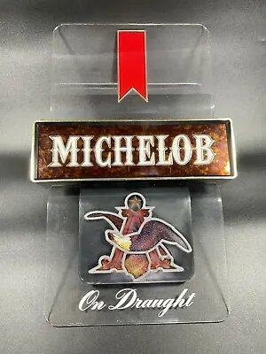 Vintage 1980’s Michelob On Draught Lighted Beer Sign Bar Works Mancave • $55