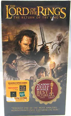 Lord Of The Rings The Return Of The King (VHS 2 Tape Set) New Sealed • $9.56