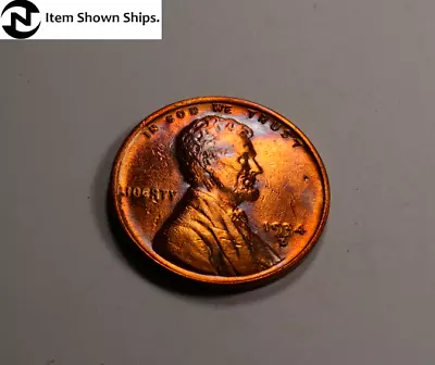 1934-D Lincoln Wheat Penny Cent ~ Choice BU (red/toned) ~ FULL SET LISTED (W690) • $0.99