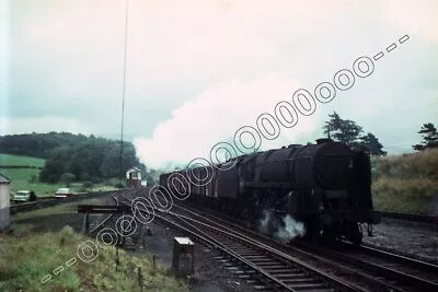 35mm ORIGINAL COLOUR SLIDE OF 9F AT GRAYRIGG IN 1966 • £3.50