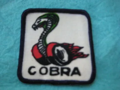 Vintage Corba Powered By Ford Racing Uniform Black Edge Patch  2 5/8   X 2 3/4  • $5