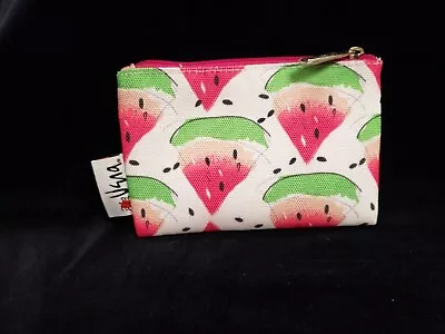 Vera Bradley Clinique Makeup Bag Small Size Zippered Bag With Watermelon Slices • $9