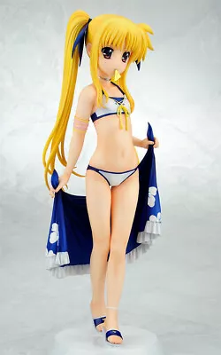 Gift Fate Testarossa 1/4 Swimsuit Figure Magical Girl Lyrical Nanoha NEW SEALED • $128.88