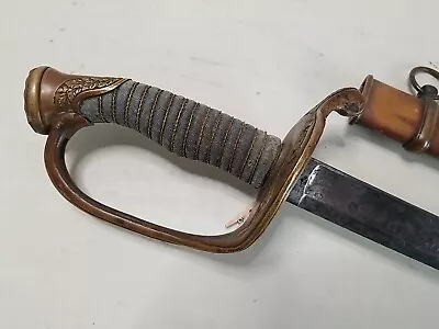 Civil War Model 1850 Foot Officers Sword Saber W/Sharkskin Scabbard • $999