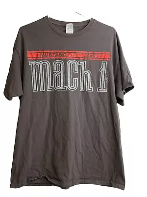 Ford Mustang Mach 1 Fifty Years V8 5.0 Muscle Car Enthusiast Mens T-shirt Large • $8.99