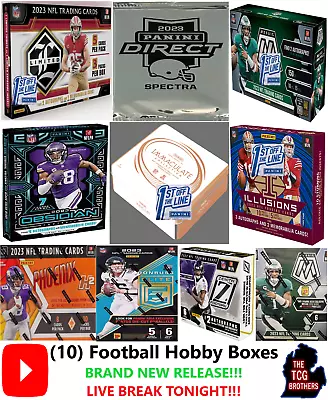 Minnesota Vikings Break 624 X10 2023 FOTL IMMACULATE HOBBY BOX MIXER OBSIDIAN • $0.99