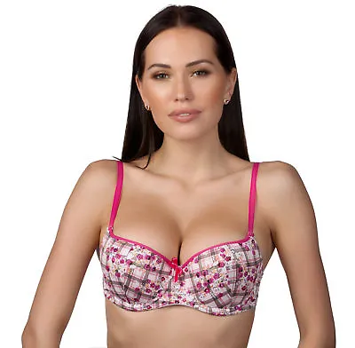 Atlantis Panache Jerry Gel Push Up Balconette Bra • £30.26