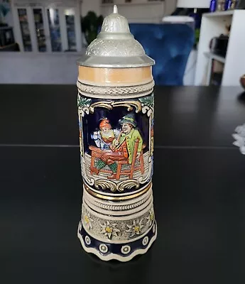 Vintage Gerz Music Box Lidded German Beer Stein • $24