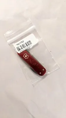 Vintage Discontinued Victorinox 58mm Companion Swiss Army Knife Red Alox • $49