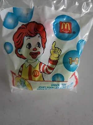 2006 Baby Ronald McDonald Green Dragon Water Float  Under 3 Toy New Sealed RARE • $4.99