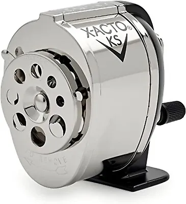 Manual Pencil Sharpener Table Wall Mount Hand Desktop Pencils Old School Gift • $20.99