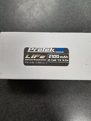 ProTek RC PTK-5188 LiFe Futaba Transmitter Battery Pack (6.6V/2100mAh) Brand New • $39.99