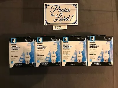 8- Endurance Medium Base Bulb CFL *New* Eight • $16