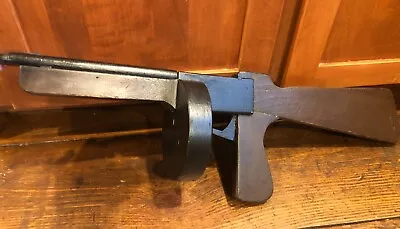 Vintage Hand-crafted Tommy Gun - High Quality & Super Cool! • $65