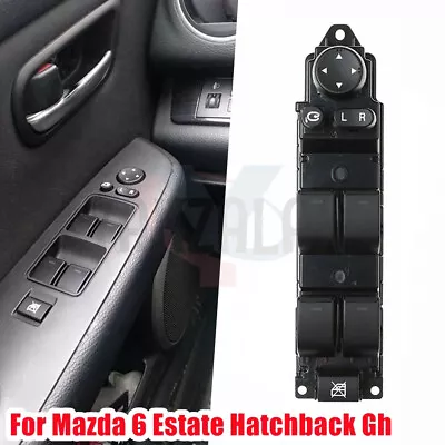 Power Window Master Control Switch Button Left Side For Mazda 6 GH 2007-2013 • $29.99
