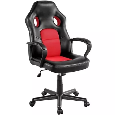 Home Office Gaming Chair Leather Computer Swivel Chair For Study Games Or Work • £35