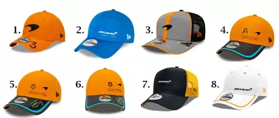 Selection Of New Era McLaren Team And Driver Caps • $63.58