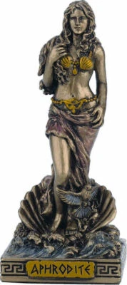 £29.63 • Buy Greek Goddess Aphrodite /Venus Emerging Cold Cast Bronze Miniature 8.7cm/3.4'NEW