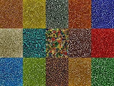 £2.49 • Buy Silver-Lined Glass Seed Beads - Size 11/0 (approx 2mm), 50g Pack, Choose Colour