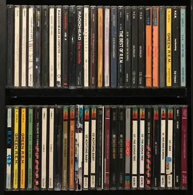 BUILD A COLDPLAY R.E.M RADIOHEAD & U2 CD COLLECTION - $5 + $5 Unltd. Ship SALE • $5