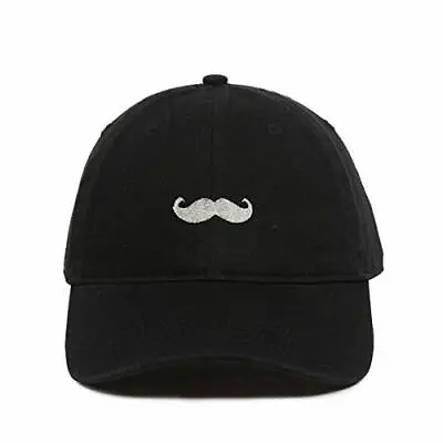 Mustache Funny Baseball Cap Embroidered Cotton Adjustable Dad Hat • $17.99