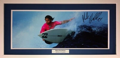 $165 • Buy Mark Occhilupo L/ed Photo Signed Framed Photo Proof Free Shipping!