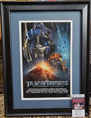 NICE Framed & Matted Autographed Transformers Megan Fox 11x17 Movie Photo JSA • $849.96
