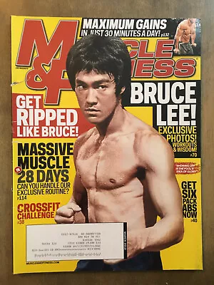 Muscle & Fitness Magazine March 2013 Bruce Lee Cover • $19.95