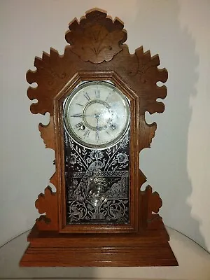 Antique Attleboro Clock Co. Attleboro Mass Clock 8-Day • $125