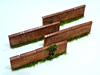 £20 • Buy 1/35 Scale Brick Wall Sections For Modeling/ Fantasy Wargaming/ Carpet Farming
