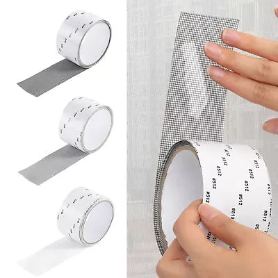 Window Screen Repair Tape Self-adhesive Net Patch Anti-Insect Mosquito Mesh • $8.82